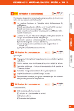 SVT (Sciences de la vie et de la Terre) Terminale - Interros des lycées Tle