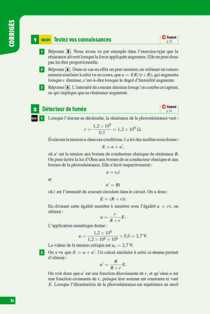 Physique-Chimie Seconde - Interros des lycées 2de