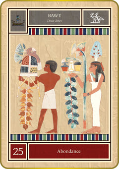 Coffret divination égyptienne