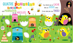 Il ne faut pas toucher 5 poussins grognons