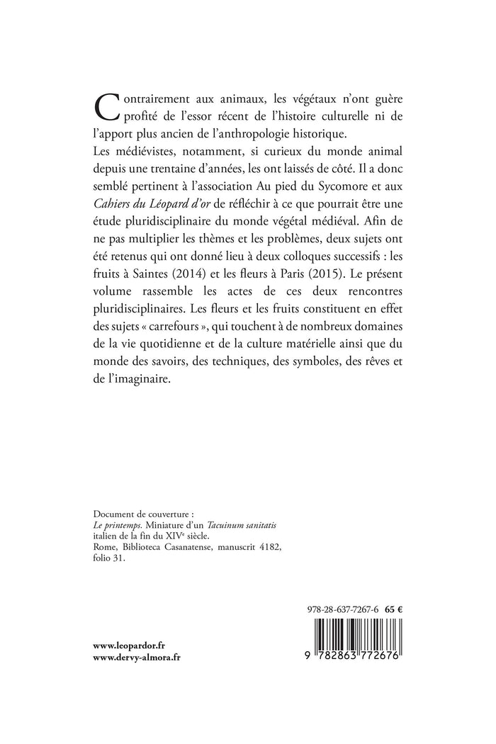 Fleurs et Fruits au Moyen Âge