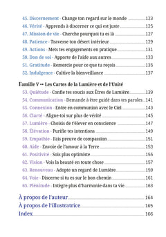 Le Chemin de Lumière - Cartes d'éveil