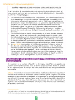 Réussir mon CRPE Histoire Géographie EMC épreuve d'admissibilité écrit M2