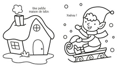 Vive Noël ! - Mon grand livre de coloriage - Dès 3 ans