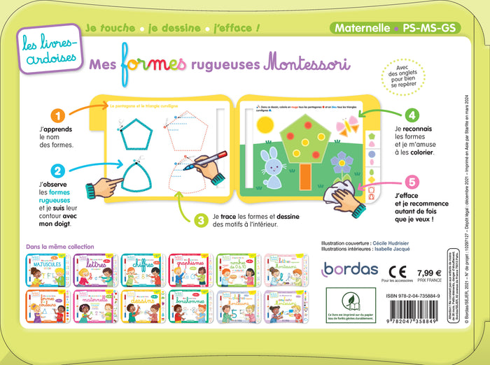 Mes formes rugueuses Montessori