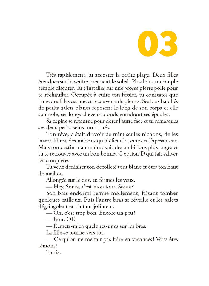 Le livre de cul dont vous êtes l'héroïne - Plein soleil