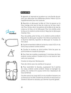 Petit cahier couture : Coudre des doudous