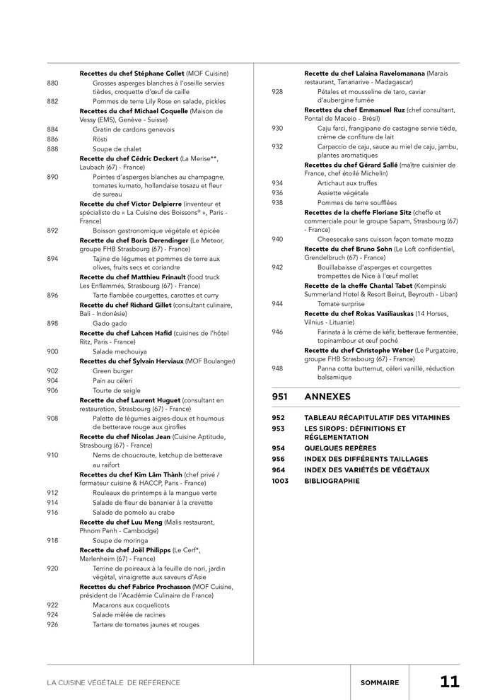 La cuisine végétale de référence