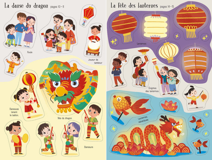 Le Nouvel An chinois - Mes petits autocollants