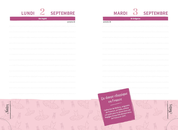 Agenda Passion danse 2024-2025