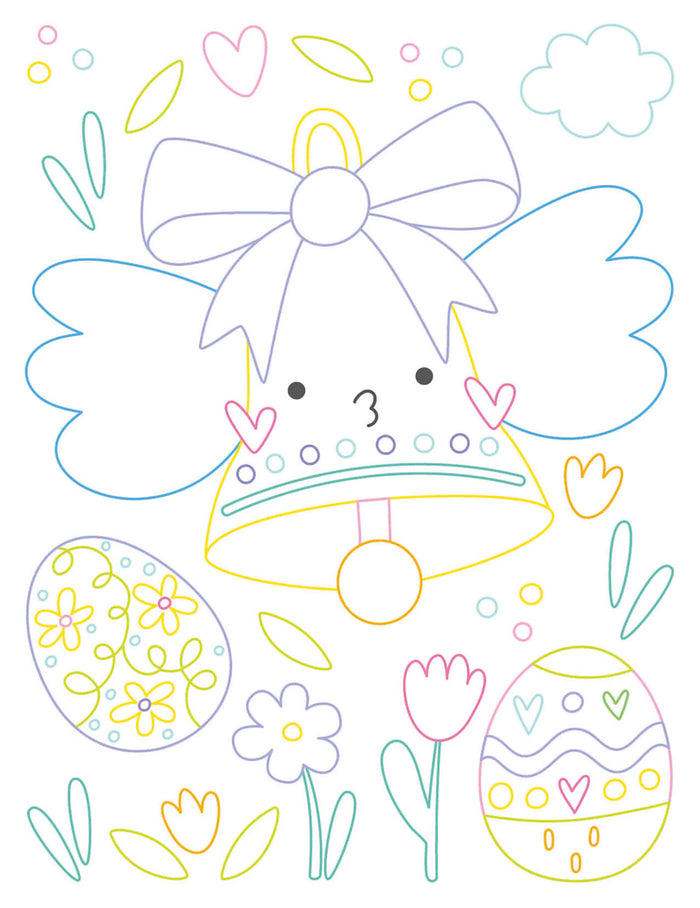 Mes coloriages tout doux - Pâques