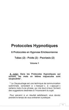 Protocoles Hypnotiques
