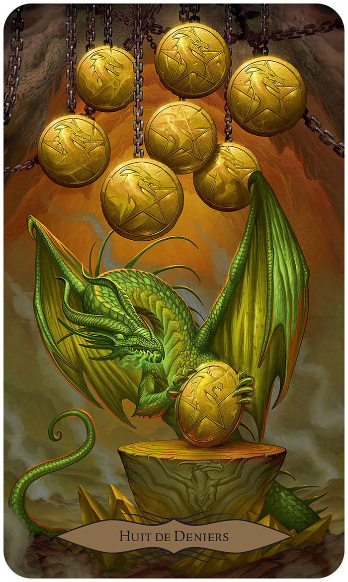 Coffret Le Tarot de la sagesse des dragons