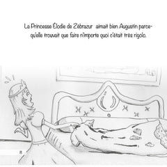 La Princesse Élodie de Zèbrazur et Augustin le chien qui faisait n'importe quoi