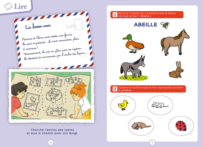 Mes vacances Boscher - De la MS à la GS