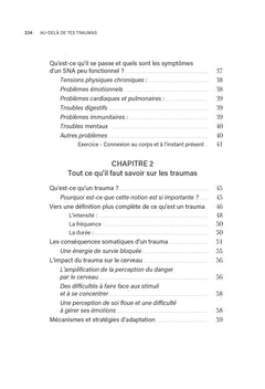 Au-delà de tes traumas