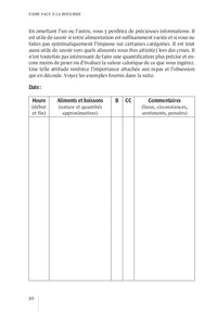 Faire face à la boulimie- Une démarche efficace pour guérir