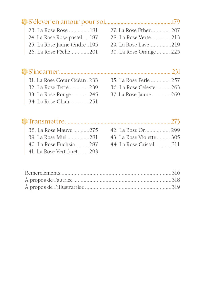 L'oracle des roses médecine