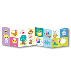 Livre accordéon - Mon pinceau magique - Pâques