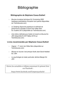 Le Trading, c'est presque facile!