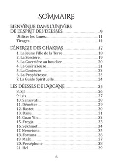 L'oracle esprit des déesses