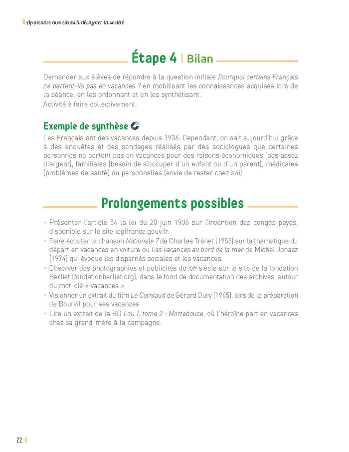 Apprendre aux élèves à décrypter la société cycle 3 + ressources numériques