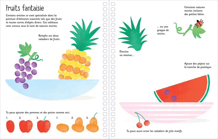 L'art - Dessine avec les doigts