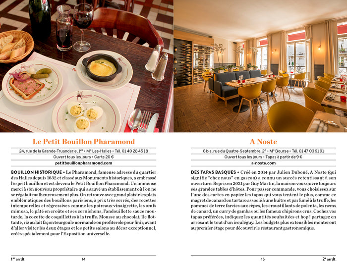 Paris petits bistrots des grands chefs