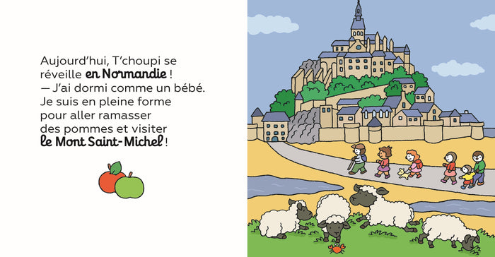 T'choupi visite la France