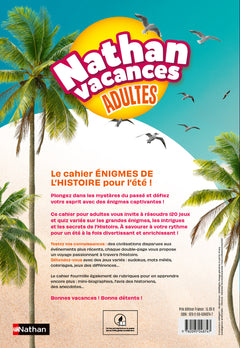 Nathan Vacances Adultes Enigmes de l'histoire
