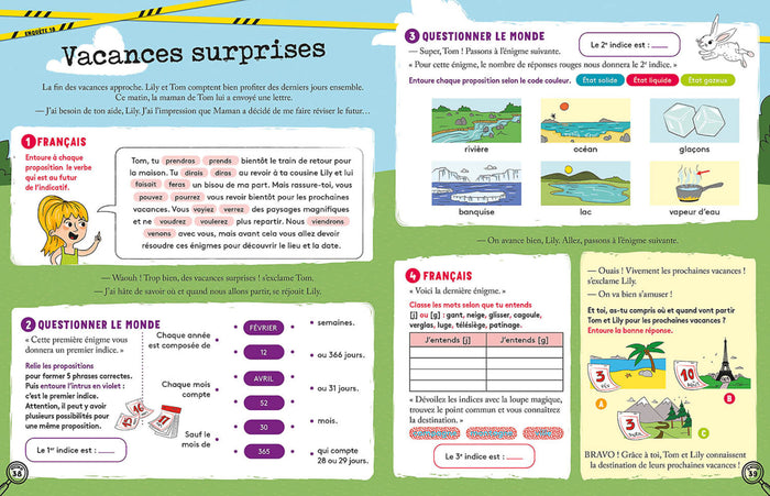 Enquêtes en vacances