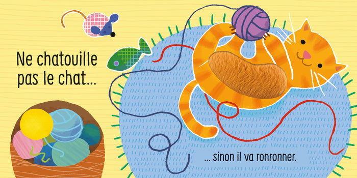 Ne chatouille pas le chien ! - Je touche, j'écoute - Dès 6 mois