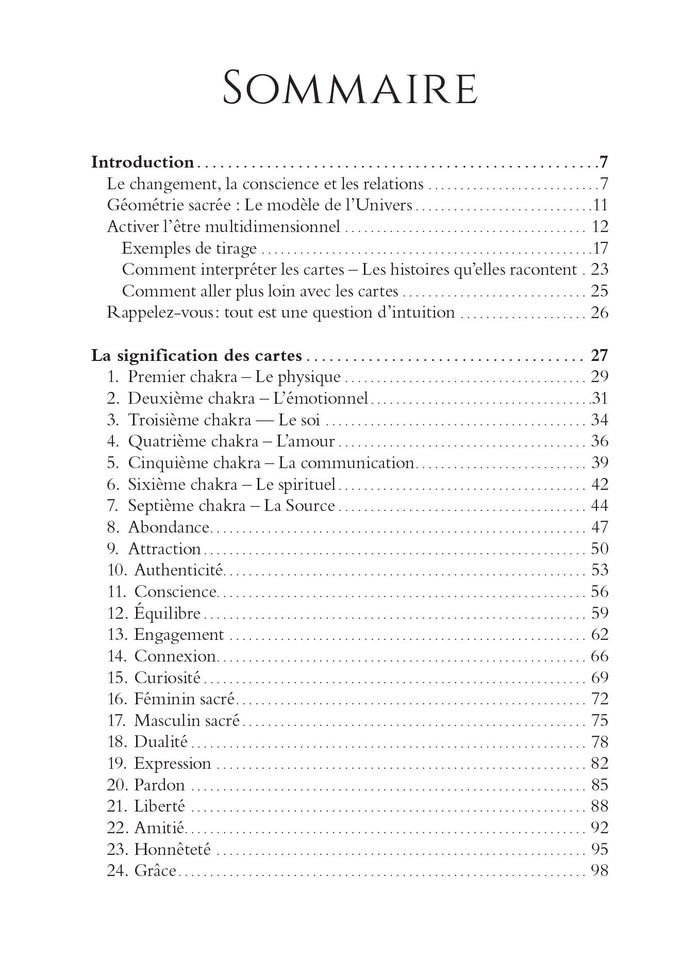 La géométrie sacrée des relations
