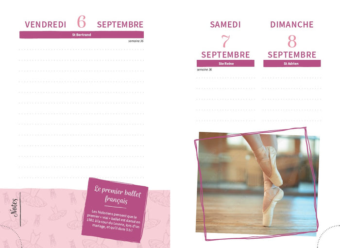 Agenda Passion danse 2024-2025