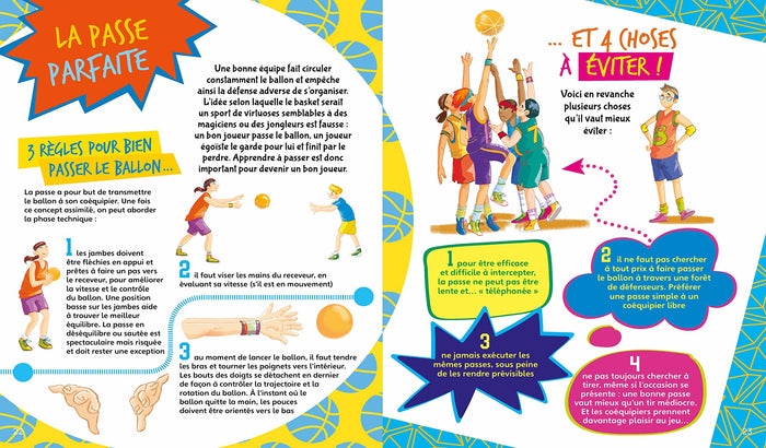 Le basket raconté aux enfants