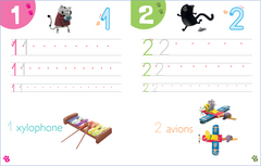 Splat & Harry - Mon cahier ardoise : Les chiffres