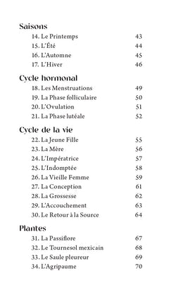 L'oracle des cycles sacrés