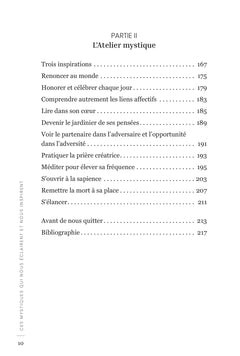 Ces mystiques qui nous éclaires et nous inspirent