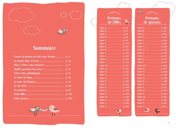 Le guide des prénoms 2022