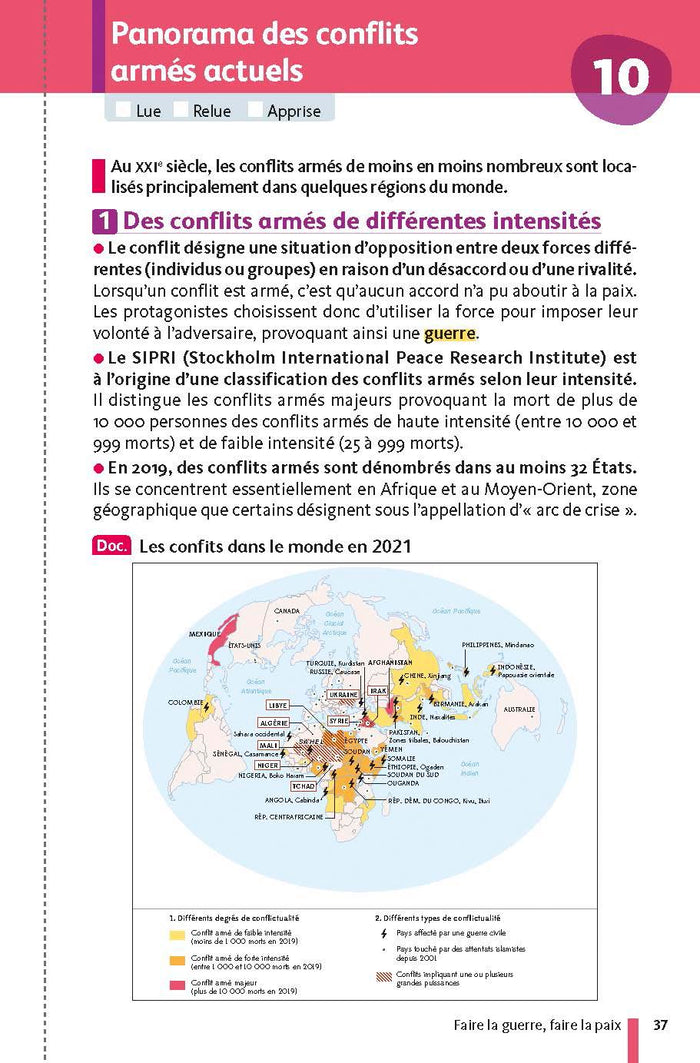 Mes fiches ABC pour le Bac HG Géopolitique et Sciences Politiques Terminale