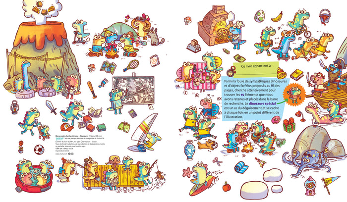 Mon premier cherche et trouve - Dinosaures