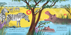 La savane - Avec des tirettes à chaque page !