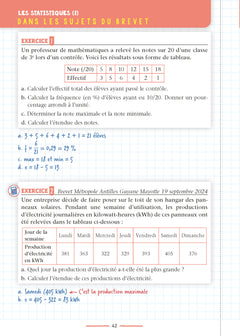 Cartonne au brevet avec bossetesmaths.com ! Fiches Maths 3e