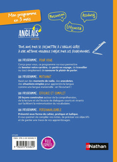 Mon programme en 3 mois - Anglais - Initiation