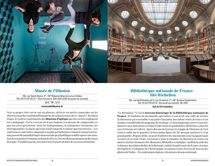 Petits et grands musées de Paris