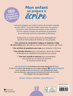 Mon enfant se prépare à écrire - 150 activités de manipulation et d'écriture - 1 à 6 ans