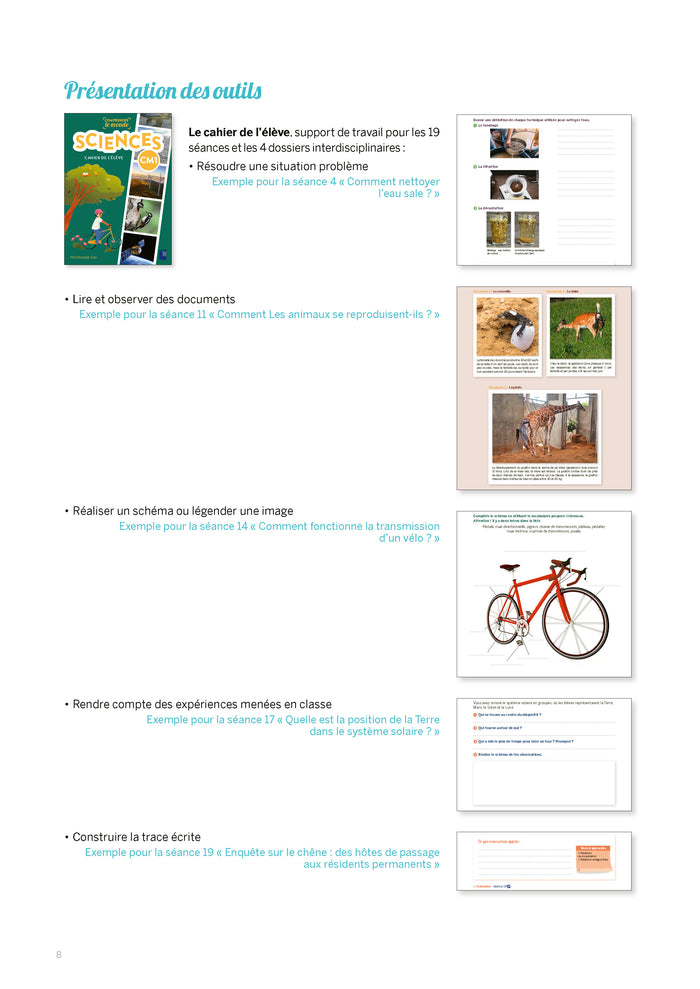 Comprendre le monde - Sciences CM1 programme 2023