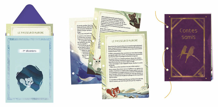 Mon album de l'avent féerique - Aline et légendes du Nord