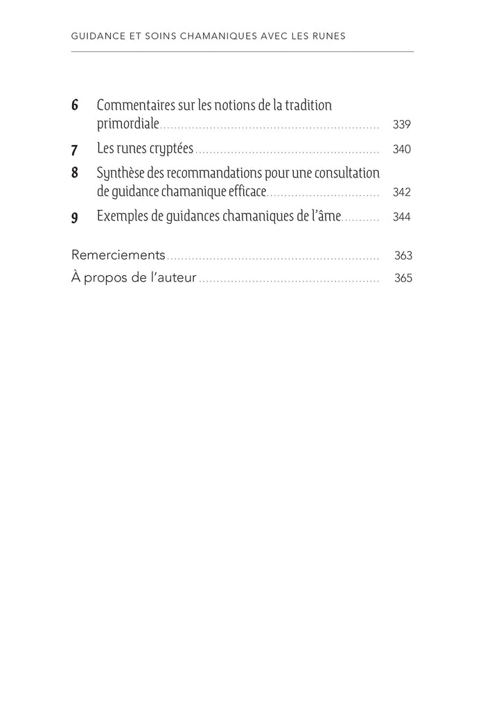 Guidance et soins chamaniques avec les runes