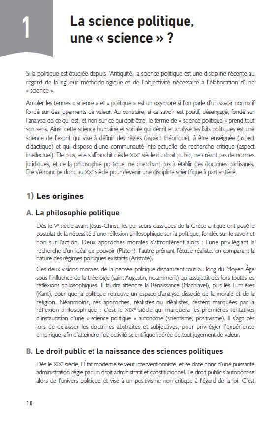 100 fiches pour comprendre la science politique